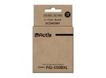 Actis Kc-550Bk Ink (Replacement For Canon Pgi-550Bk; Standard; 23 Ml; Black (With Chip)