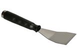 Kotarbau® Raschietto Per Imbianchini Raschietto Per Pareti Curvo 75 Mm In Acciaio Inox