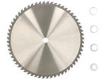 Lama In Metallo Duro Kotarbau® Per Il Taglio Del Legno 60 Denti 450 Mm + Anelli Di Riduzione