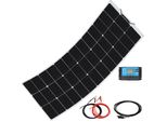 Kit Di Pannelli Solari Flessibili, Alta Efficienza, Impermeabile IP67, Kit Solare 12V 150W