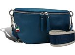 Cintura Borsa Blu Multicolore Florence Tracolla Pelle Coordinata D2OTF807B