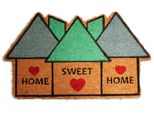 Home Elements Tappetino In Fibra Di Cocco, Casa Dolce Casa, Case, 40X60 Cm