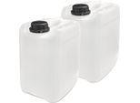 Plasteo® 2 Taniche Da 5 Litri Per L'acqua Da Campeggio Taniche Per L'acqua Da Campeggio Sicure Dal Punto Di Vista Alimentare E Prive Di Bpa Gastronomia Campeggio Commerciale Caravan Interno Esterno