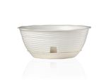 Bama Vaso Da Fiori Paglia, 30 Cm, Bianco