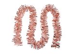 Ghirlanda Natalizia Clayre & Eef 200 Cm Plastica Rosa