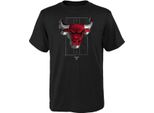 Maglietta A Maniche Corte Outerstuff 3D Logo Nba Junior, Chicago Bulls - Taglia: Xl, 18-20 Anni