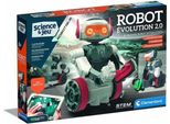 Clementoni - Robot Evolution 2.0 Da Assemblare E Programmare - 4 Modalità Di Gioco - Italy
