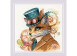 Kit Riolis Per Il Punto Croce Contato "Steampunk Fox"", 20X20Cm"
