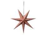 Stella Appesa Clayre & Eef 30X8X30 Cm Carta Marrone