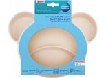Canpolbabies Canpol Babies Silikoninė LėKšTė Su Pritvirtinimu Bear, 51/401_Creme
