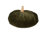 Clayre & Eef Decorazione Zucca Ø 25X16 Cm Poliestere Verde