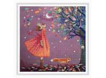 Kit Punto Croce Contato Rto "Albero Dei Desideri"", 30,5X30,5 Cm"