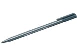 10X Staedtler® 334-8 Penna A Punta Fine Triplus® 0,3 Mm Grigio