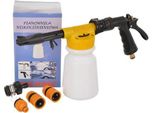 Ugello Schiumogeno Technic AL-01 Per Tubo Da Giardino Con Spruzzatore A Bassa Pressione