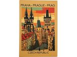 Giftycity Gifty City Magnete In Latta - 8X5,5 Cm - Retro, Torre Del Ponte