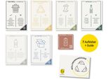 Frank Paperman | 7X Adesivi Per La Raccolta Differenziata | Autoadesivi | Formato DIN-A6 E 10,5 Cm X 14,8 Cm | Adesivi Per Bidoni Della Spazzatura In Tedesco E Inglese