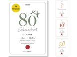Frank Paperman® | Regalo Per L'80° Anniversario Di Matrimonio | Anniversario Di Matrimonio | Matrimonio In Legno Di Quercia | | Classico | Idee Regalo Anniversario Di Matrimonio | Prestampato In DIN-A4