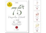 Frank Paperman® | 75° Anniversario Di Matrimonio | Anniversario Di Matrimonio | Regalo Matrimonio In Ferro | Anniversario Di Matrimonio | Classico | Modulo In Formato Din A4