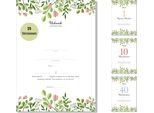 Frank Paperman® | Regali Per L'anniversario Di Matrimonio | Di Anniversario Di Matrimonio | Floreale | Idee Regalo Per L'anniversario Di Matrimonio | Modulo Vuoto Formato Din A4