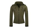 Paulgos Giacca Softshell Da Uomo Giacca Funzionale Outdoor Per Il Tempo Libero Taglie S-5XL