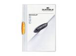 Durable Cartellina Con Clip Swingclip® 30 A4 Trasparente, Arancione, 226009