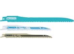 Set Di Lame Per Sega Circolare Makita Super Express, 3 Pz. B-05038 - B-05044 - B-05153 - Bi-Metallo - Hcs