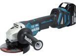 Smerigliatrice Angolare A Batteria Makita Lxt 18 V - 125 Mm - 3.000 - 8.500 Giri/Min