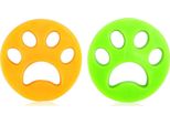 Inf Rimuovi Peli Per Vestiti - Rimuove I Peli Di Cane/Gatto Verde/Giallo Confezione Da 2 Pz