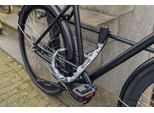 Lucchetto A Catena Abus Catena 6806K - Lucchetto Per Bicicletta Leggero In Acciaio Temprato Con Tubo In Tessuto Alla Moda - Catena Quadrata Con Livello Di Sicurezza Abus 6 - 85 Cm - Grigio Riflettente