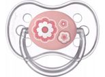 Succhietto In Silicone Premium Per Neonati, Rosa, 0-6 Mesi, 1 Pezzo - Senza Bpa, Design Simmetrico Per Uno Sviluppo Naturale