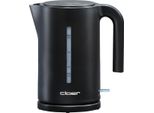 Cloer 4110 - Wasserkocher - 1.7 Liter - 2200 W - Schwarz