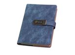 Inf Quaderno Vintage Con Lucchetto Con Password Blu Scuro