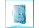 Inf Quaderno Con Lucchetto Uv - Diario Con Password A5 Blu