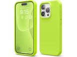 Custodia Elago In Silicone Premium Per Iphone 15 Pro Verde Lime