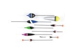 Angelzubehör Posen-Set für Friedfische - 9tlg.