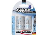 Ansmann 5035352 1X2 Ansmann Maxe Batteria Nimh Baby C 4500 Mah 5035352