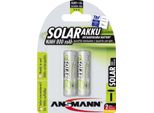 Ansmann 5035513 1X2 Ansmann Maxe Nimh Akku Mignon Aa 800 Mah Solar 5035513