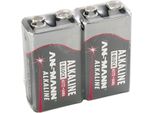 Ansmann 5015591 1X2 Ansmann Alkaline 9V-Block Linea Rossa