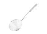 Fackelmann Schiumarola In Acciaio Inox, Per Scolare Pasta, Fritti, Verdura, Lavabile In Lavastoviglie, 36,3X12,3X5 Cm Circa