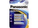 Panasonic Batterie Evolta -AAA Micro 4St.