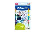 Pelikan 818056 Penne Colorella® Magic Con Punta In Fibra - 1-3 Mm, Set Di 10 Con Cambio Colore + 2 Pennarelli Magici, Scatola Pieghevole