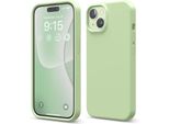 Custodia Elago Premium In Silicone Per Iphone 15 Verde Pastello