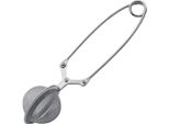 Infusore Per Tè Fackelmann Con Manico Pieghevole, Colino In Acciaio Inox, Infusore Per Tè Per Preparare E Mescolare (Colore: Argento)