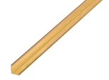 Alberts 470944 Profilo Angolare, Ottone, 1000 X 6 X 6 Mm