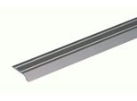 Alberts 490638 Profilo Di Livellamento, Autoadesivo, Alluminio, Acciaio Inox Anodizzato, 900 X 39 Mm