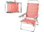 Sedia Da Spiaggia Active Pink 48 X 57 X 99 Cm Multiposizione