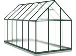 Vidaxl Serra Con Telaio Di Fondazione Verde 334X169X202 Cm Alluminio