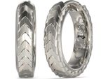 Orecchini Circolari Guess Silver Collection - Uomo