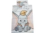 Lenzuola Disney Per Bambini Dumbo Baby 100 X 135 Cm 100% Cotone
