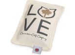 Cuscino Coccola Per Gatti Canadesi | Love | Bianco Grigio | Valeriana 5G
